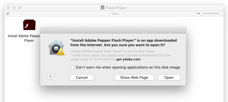 how to download adobe flash player 9.0 for mac